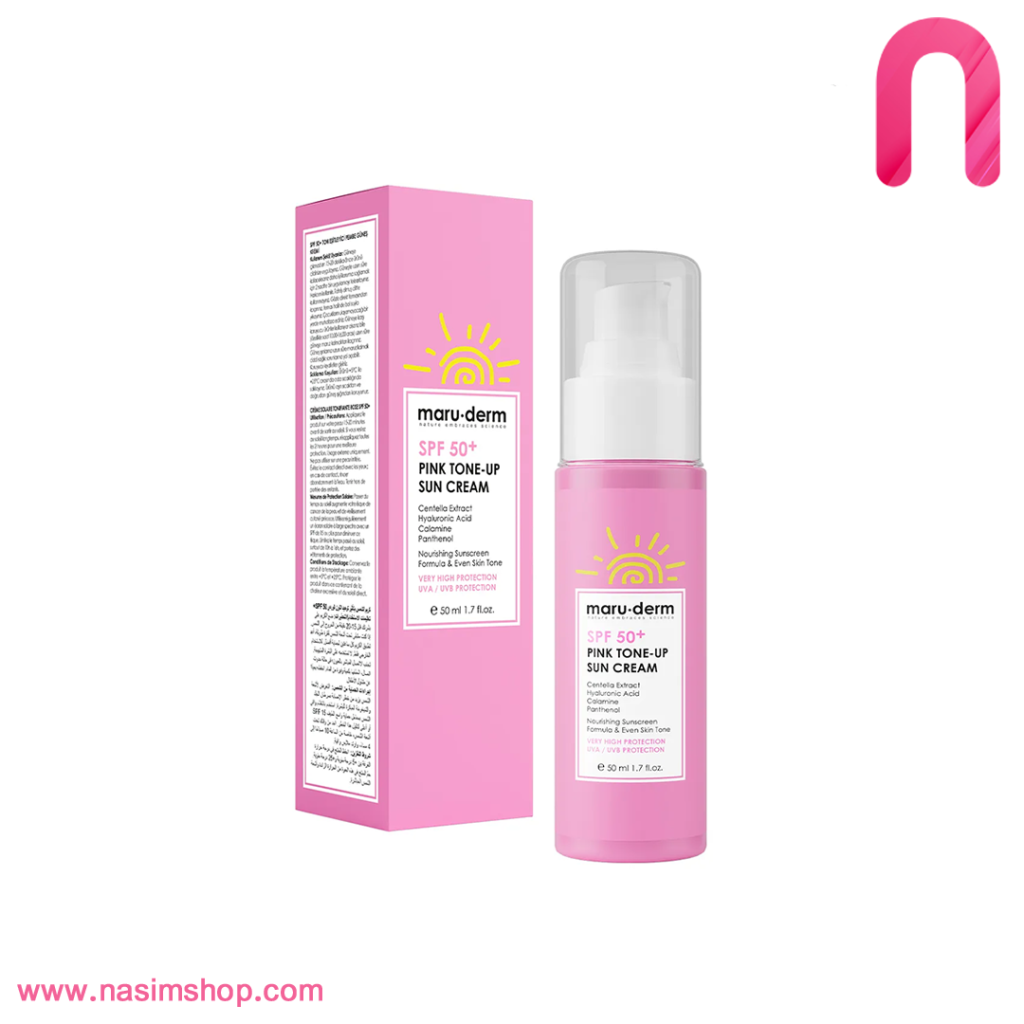 ضدآفتاب SPF 50+ پینک تون آپ مارودرما