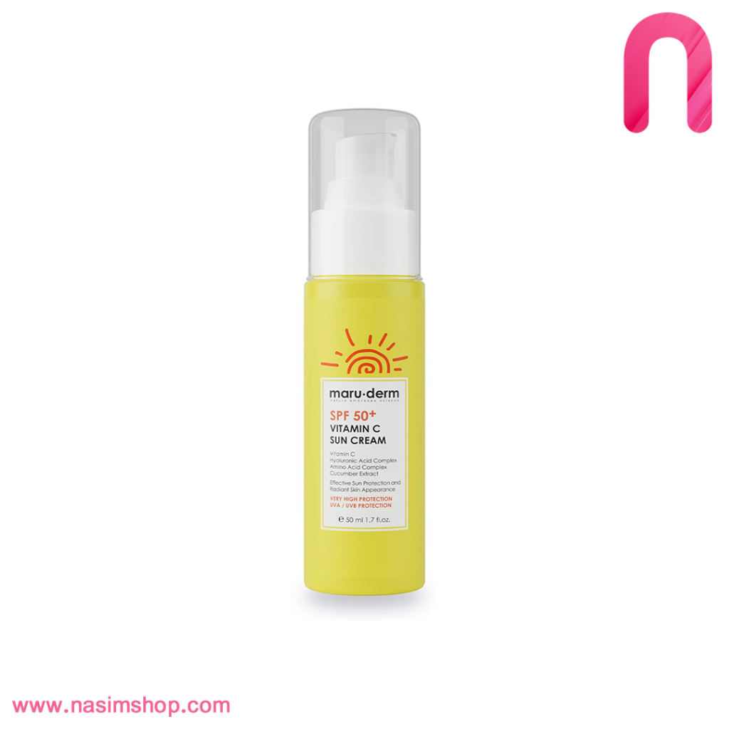 ضد آفتاب spf 50+ ویتامین c مارودرم