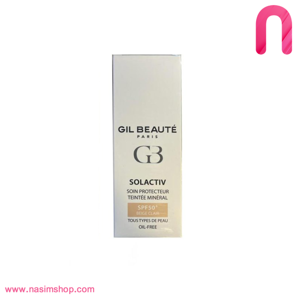 کرم ضد آفتاب SPF50 مینرال سل اکتیو پوست چرب ژیل بوته