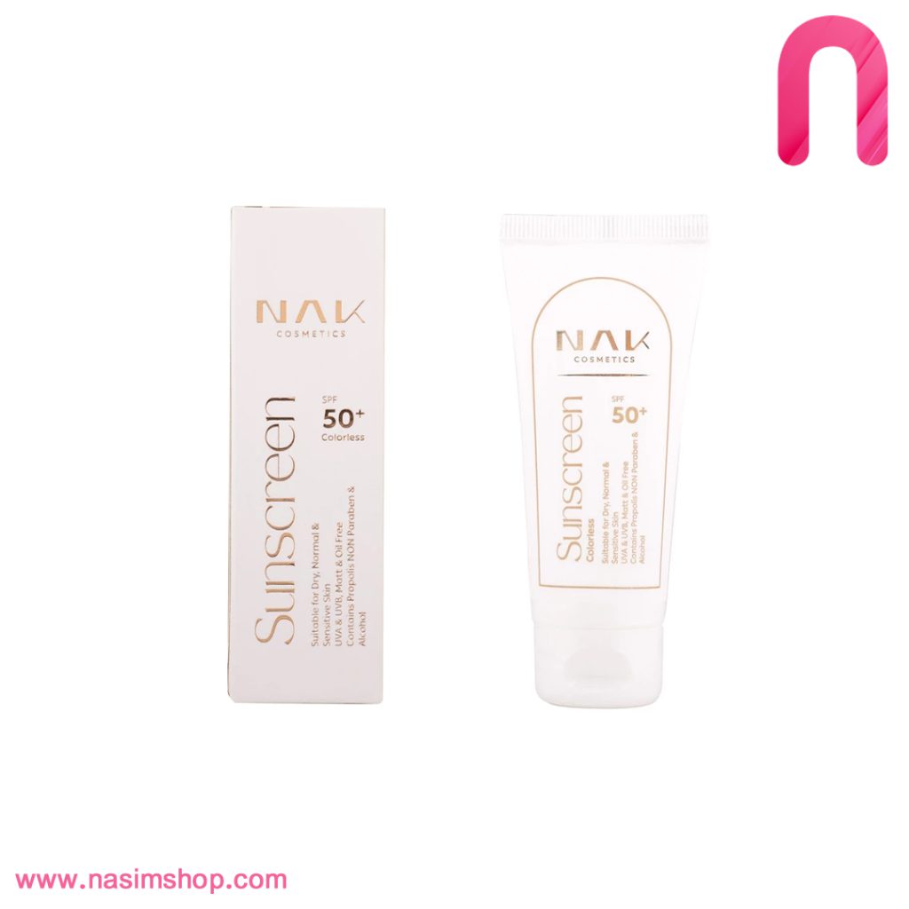 کرم ضد آفتاب SPF50 مناسب پوست خشک ناک