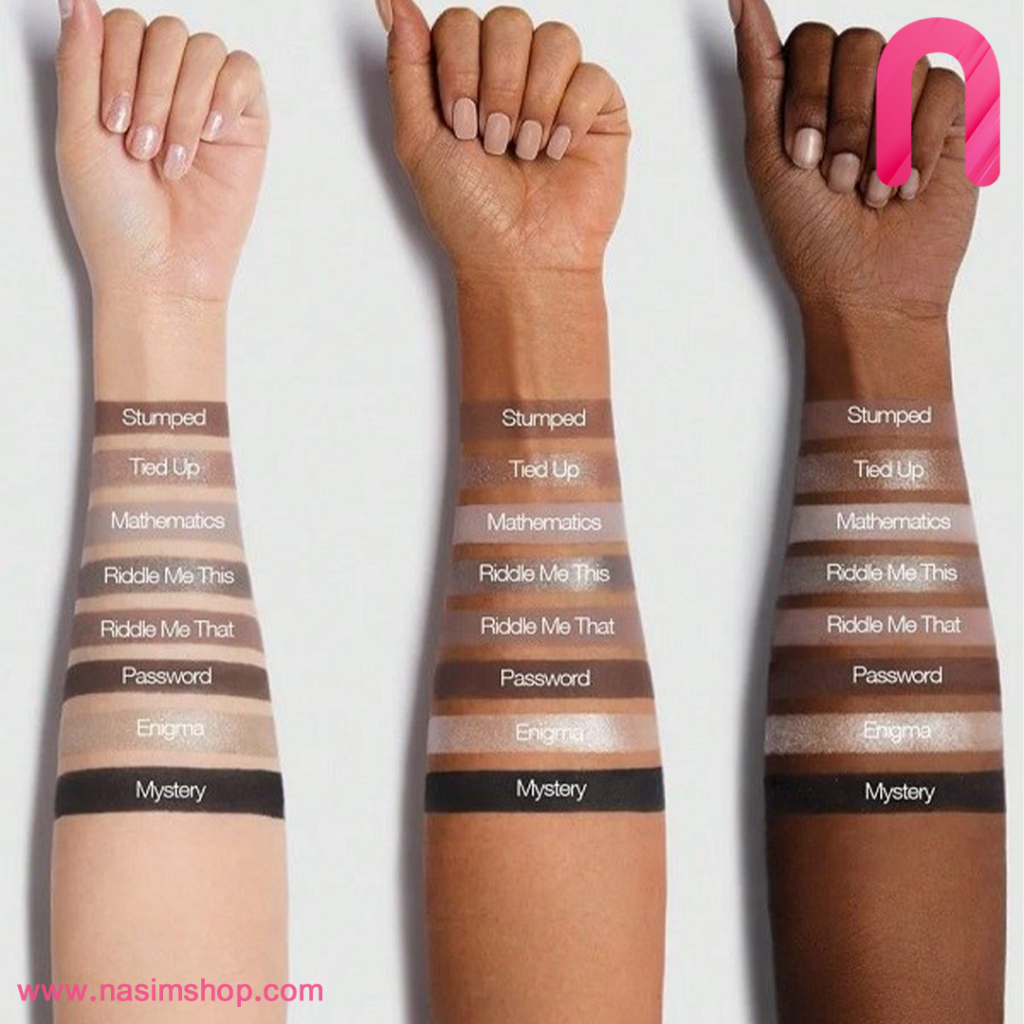 پالت سایه چشم مدل جزی جیگساو رنگ MAUVE'ING ON شیگلم