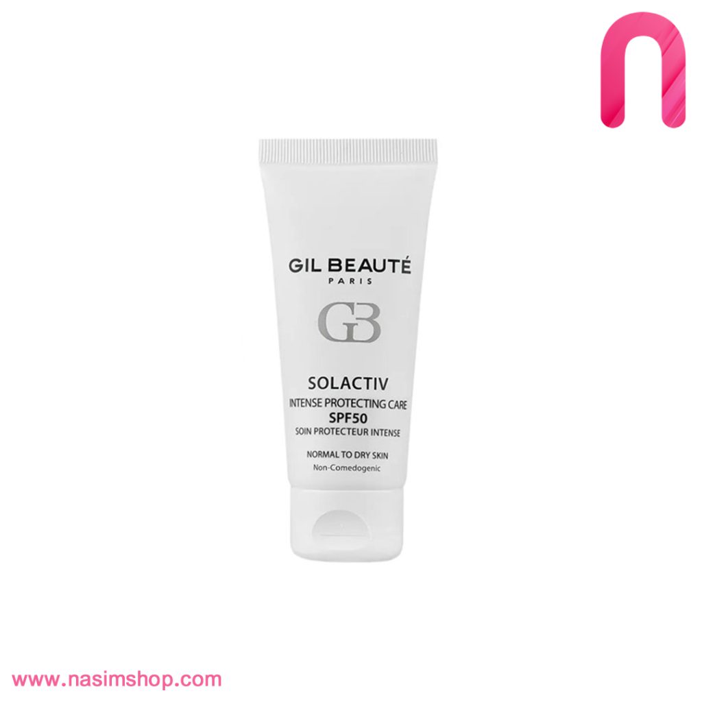 ضد آفتاب SPF50 ژیل بوته Solactive مناسب پوست نرمال تا خشک