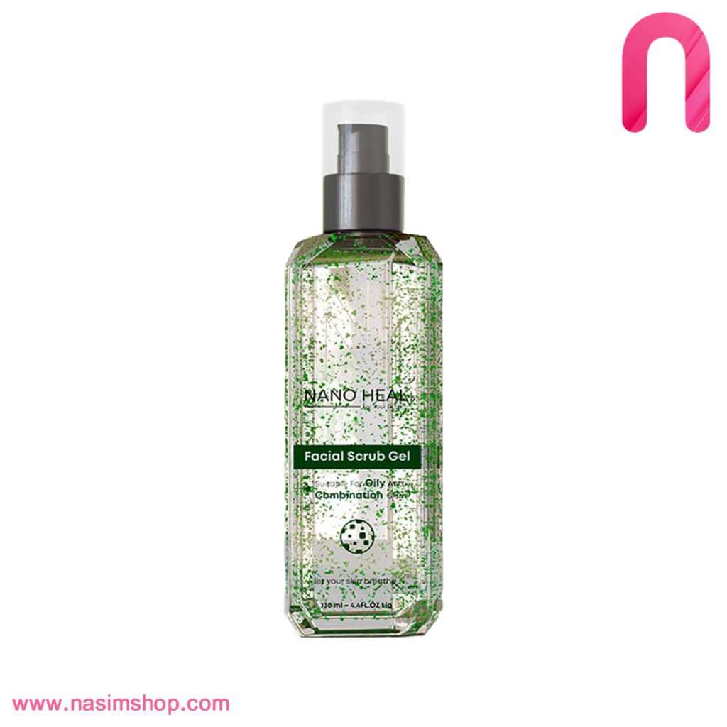 ژل اسکراب مناسب پوست چرب و مختلط نانوهیل