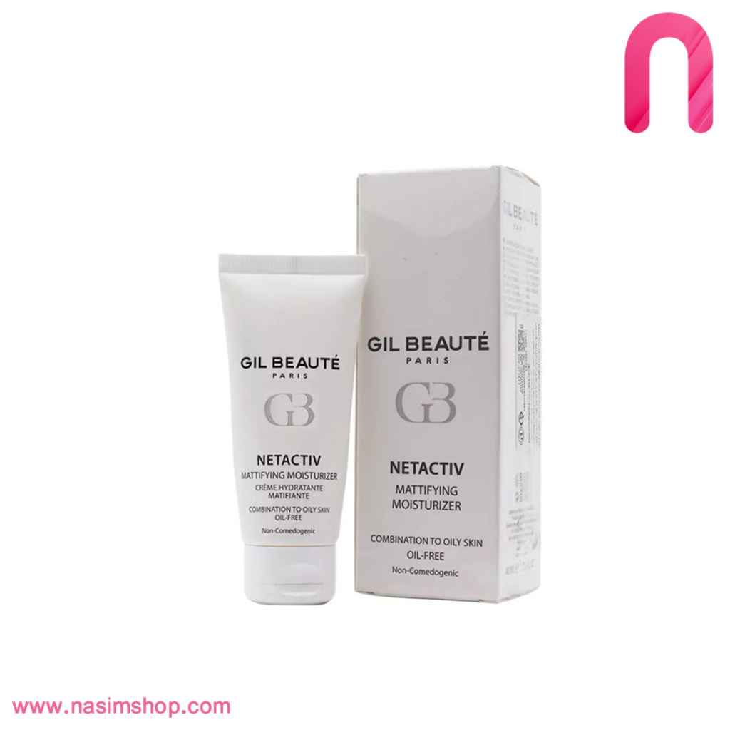 کرم مرطوب کننده مات Netactive پوست چرب و مختلط ژیل بوته