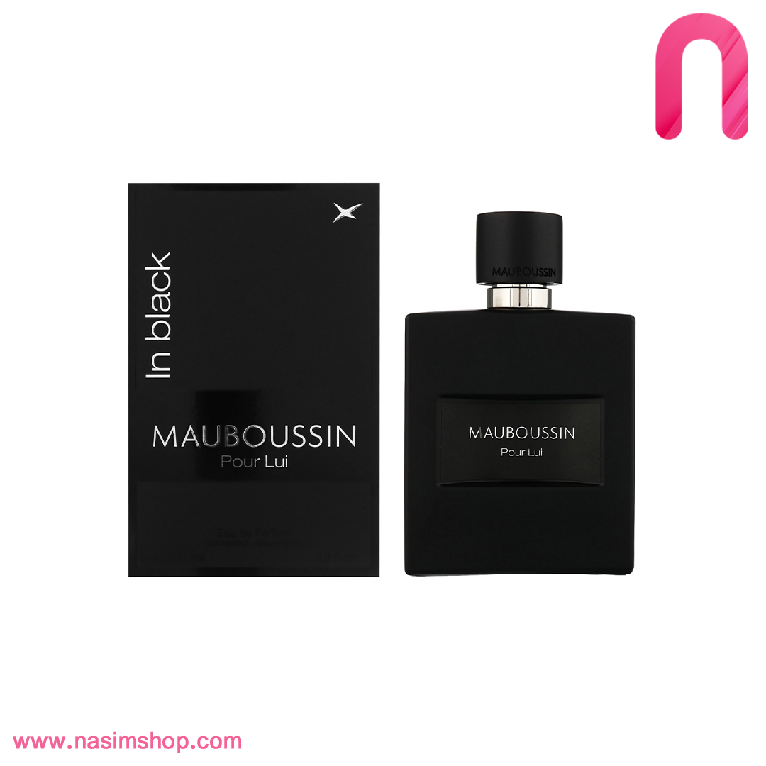 ادو پرفیوم مردانه مابوسین مدل Pour Lui In Black