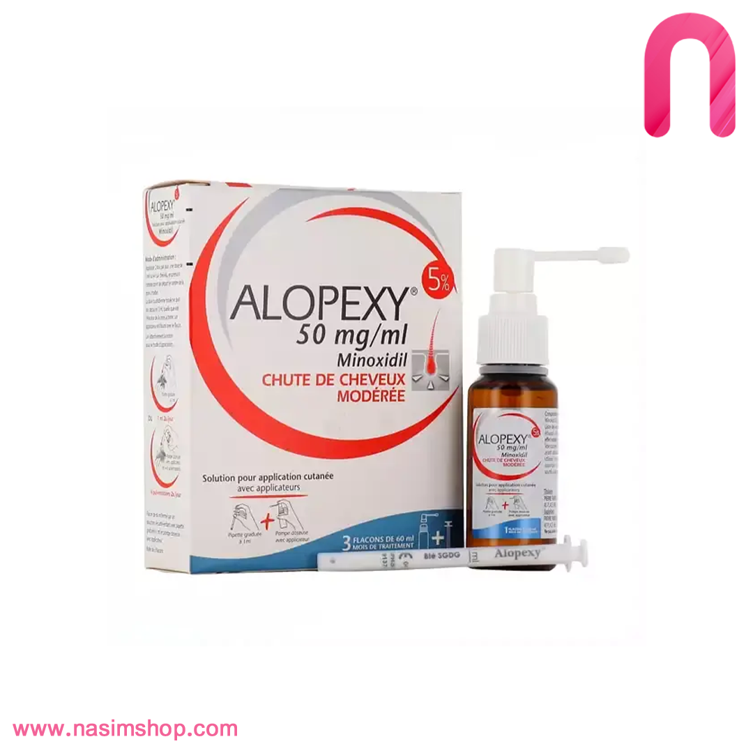 محلول رشد موی سر آقایان آلوپکسی Alopex 5%