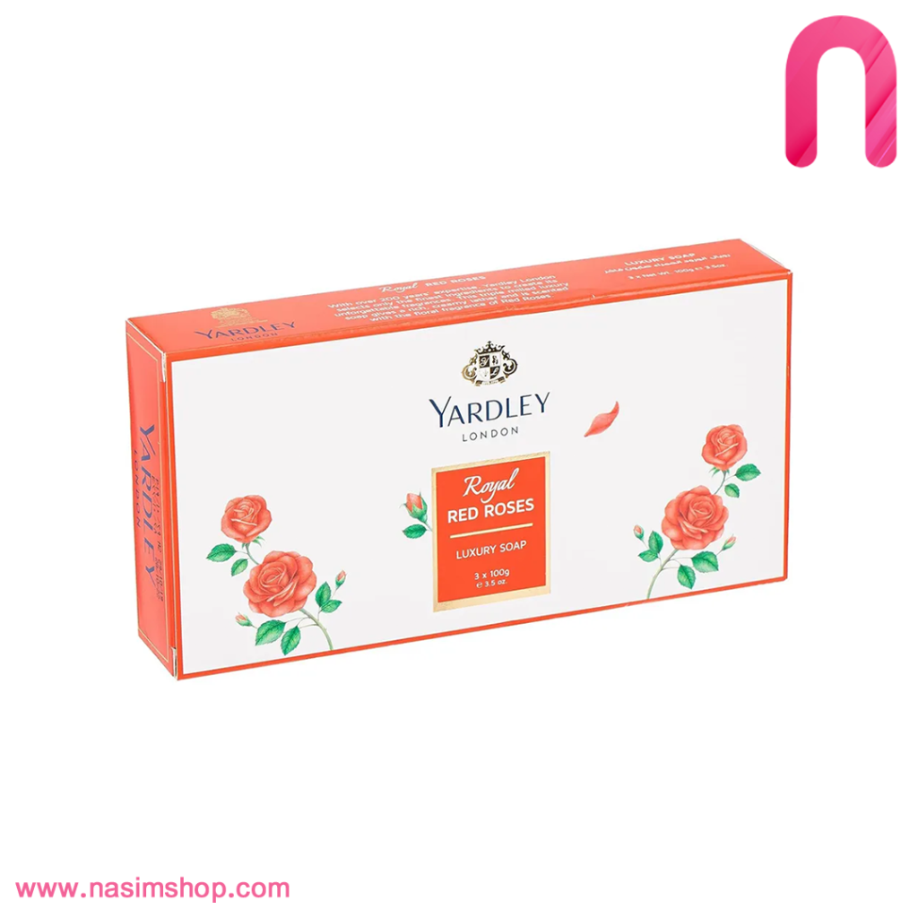 صابون لوکس یاردلی مدل Royal Red Roses